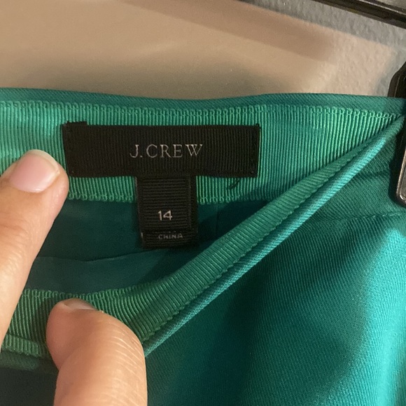J. Crew Dresses & Skirts - Green JCrew Pencil Skirt